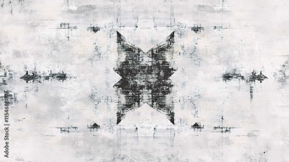 Poster vintage distressed white abstract background with faded effect