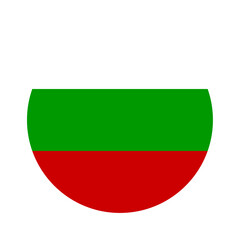 Round Bulgaria flag icon