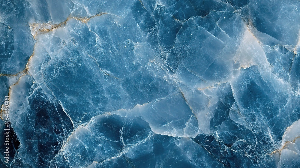 Poster abstract blue marble pattern with colorful texture and detail