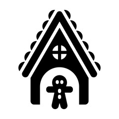 Gingerbread House Icon