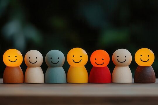 empathy marketing concept. A serene customer appreciation event with glowing symbols of trust and care, empathy marketing engagement brand loyalty, interactive brand celebration