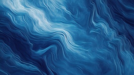 Obraz premium Textured Blue Background with Fluid Lines Creating a Looping Effect