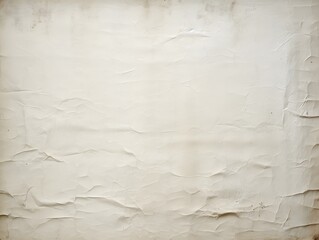 Obraz premium Wrinkled Off-White Surface Texture