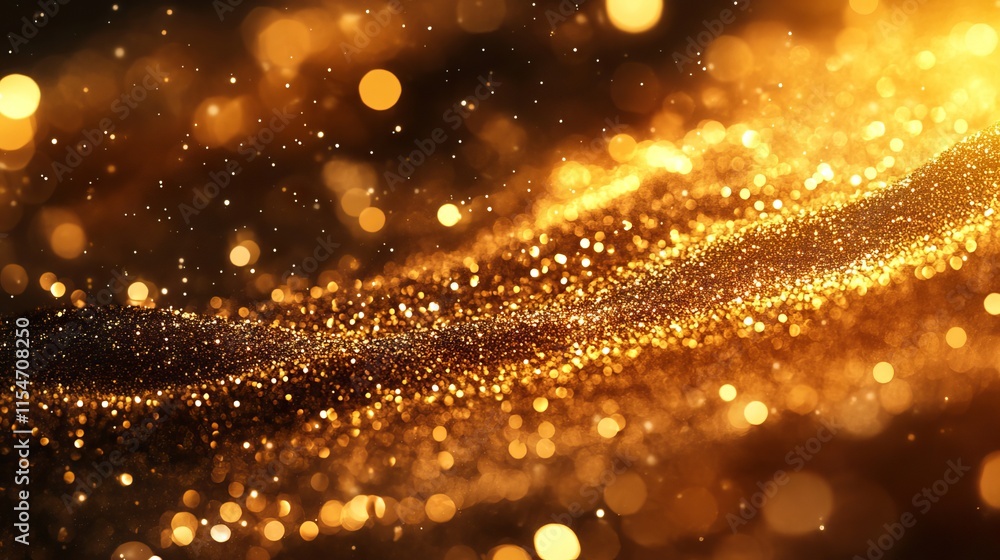 Aufkleber abstract background with sparkling gold texture for a luxurious and sophisticated design - perfect f