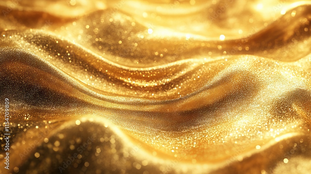 Aufkleber abstract background with sparkling gold texture for a luxurious and sophisticated design - perfect f