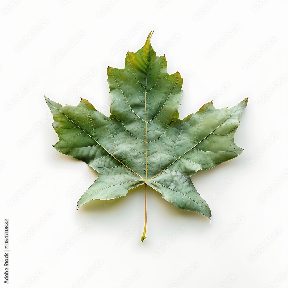 Poster branch of a tree isolated on white background with clipping path.