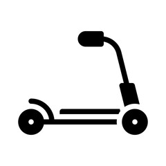 scooter glyph icon