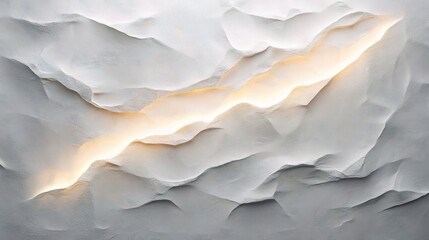 Obraz premium Abstract White Concrete Wall Texture with Subtle Lighting Effect