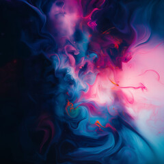 Dynamic Colorful Smoke Background
