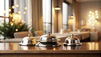 Clean & modern graphics depict essential hotel amenities; minimalist style, perfect for brochures.