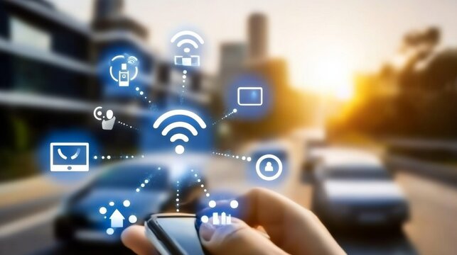 Modern User Interface for IoT Devices in Ambient Light