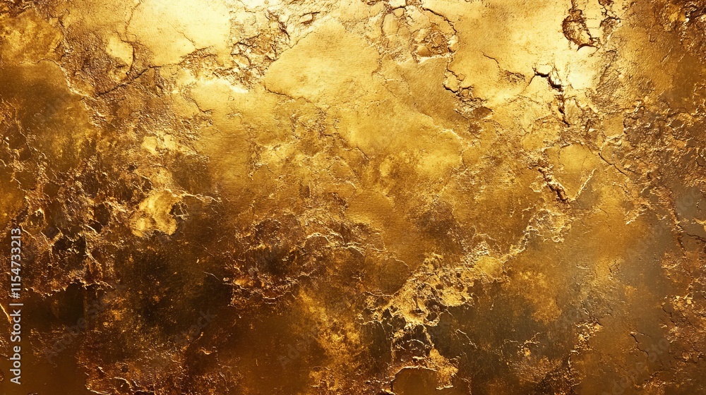 Poster elegant shimmering gold texture with subtle gradients and light reflections, perfect for design proj