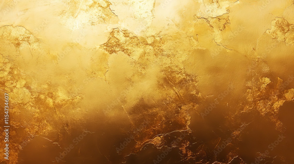 Poster elegant shimmering gold texture with subtle gradients and light reflections, perfect for design proj
