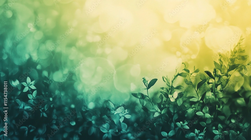 Poster abstract artistic background of fresh spring and summer vibes