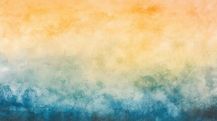 Obraz premium Colorful Watercolor Abstract Background of Sunset Sky Gradient