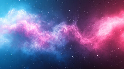 Naklejka premium A smooth blue and pink gradient background blending seamlessly, representing harmony, transition, and the dynamic flow of energy, evoking a sense of calm and chaos at the same time