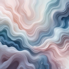 A serene abstract wallpaper designed to radiate tranquility and inner peace, featuring a harmonious blend of soft, calming hues, calming colors, swirling patterns, soothing textures, seamless blending