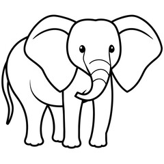 elephant cartoon illustration