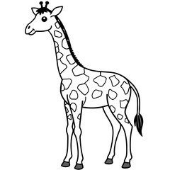 giraffe illustration