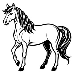 horse vector illustration
