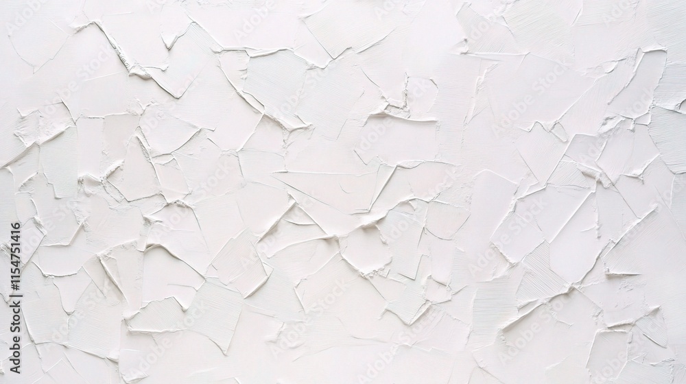 Aufkleber clean white textured polygon background for various design needs