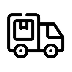 Delivery line icon