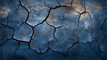 Obraz premium Cracked dry earth landscape in the desert,