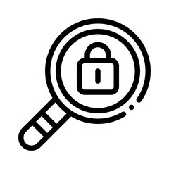 Search line icon