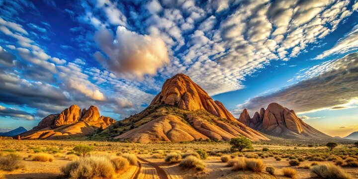 Discover Spitzkoppe, Namibia's iconic red rock mountains; breathtaking landscapes in Southern Africa.