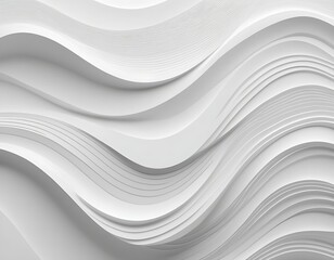 Obraz premium Beautiful wall texture, symphony of minimalist and simple color and abstract pattern, wave wavy modern, geometric overlap layer background