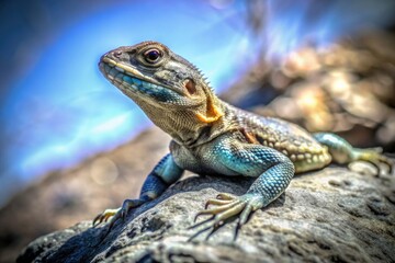 Aged photos of agama lizards showcase their textured scales; a vintage reptile collection.