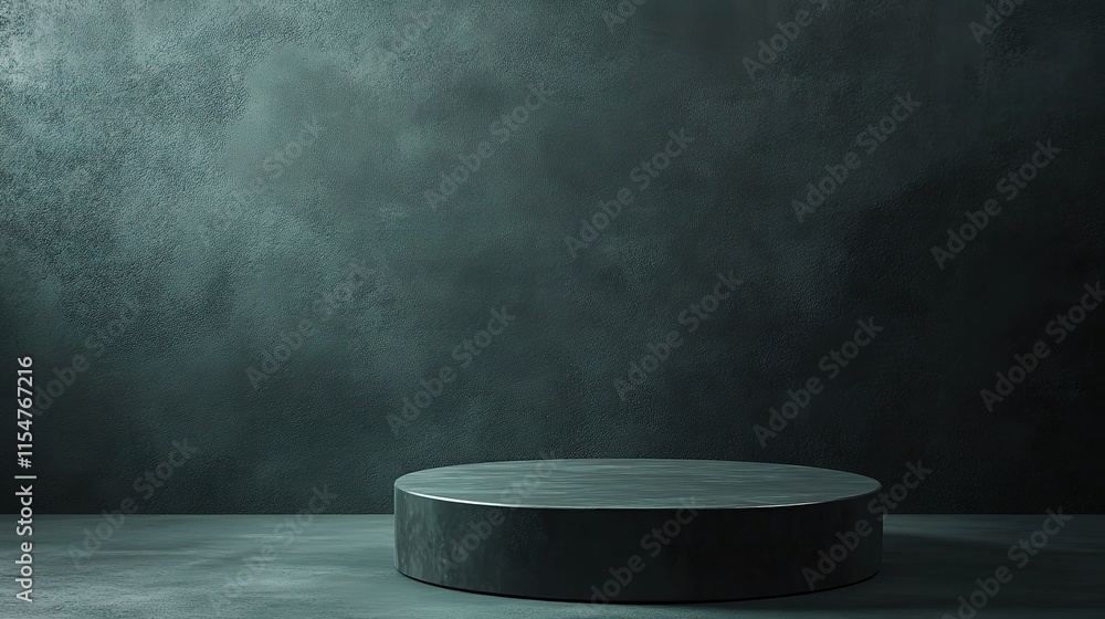 Poster dark green background with subtle textures for product display