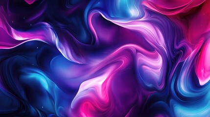 Obraz premium Colorful Abstract Ink Background with Vibrant Fluid Patterns