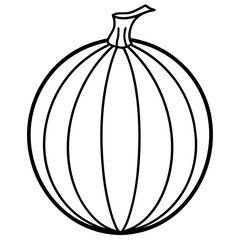 Gooseberry line art vector