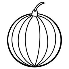 Gooseberry line art vector
