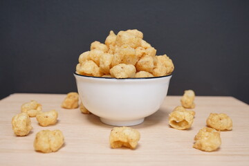 casava snack bowl on the table