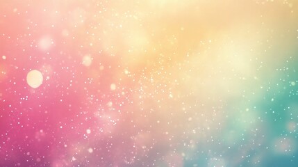 Pastel Holographic Abstract Texture with Soft Light and Color Blends