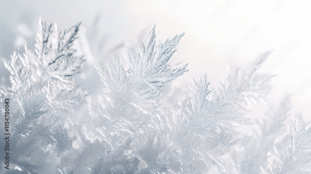 Aufkleber white abstract ice texture background with grunge subtle hints