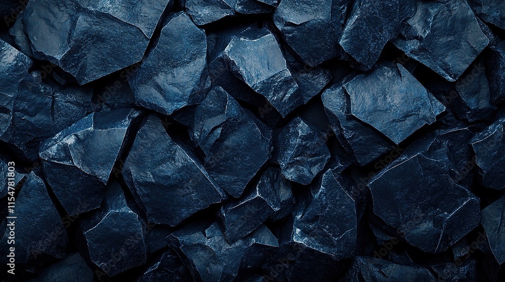 Aufkleber deep blue dark background with subtle gradients for design use
