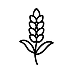 lupine flower icon design