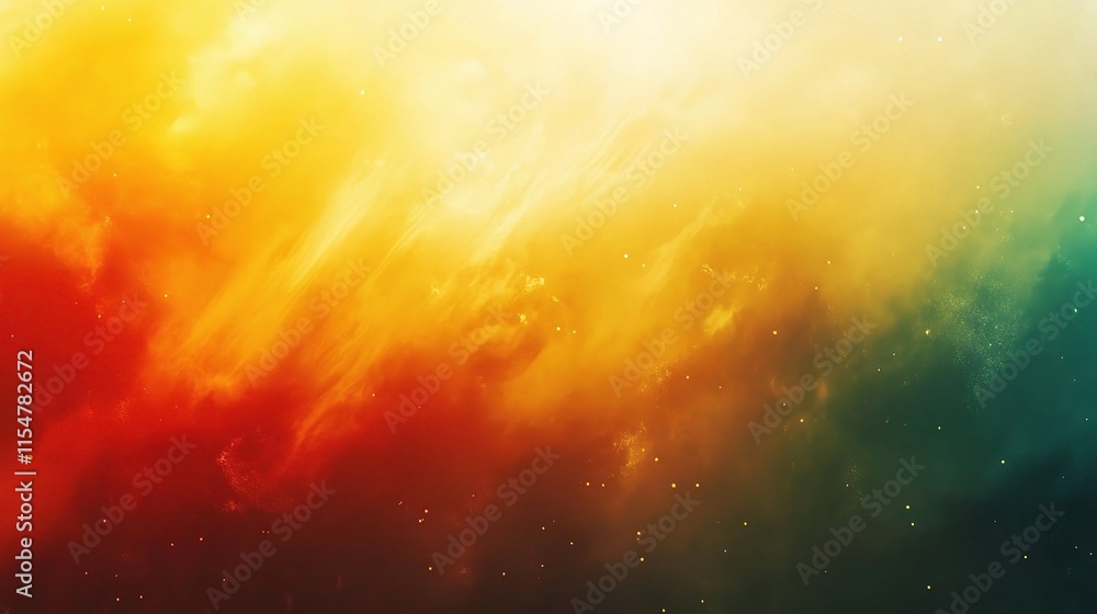 Poster seamless gradient background animation in vibrant color palette