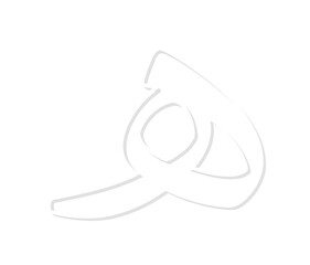 neon hijaiyah letter Ha, arabic alphabet
