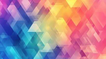 Fototapeta premium Trendy Geometric Pattern with Gradient Colors and Flowing Design