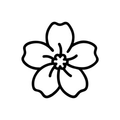 azalea flower icon design