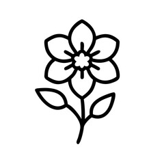 azalea flower icon design