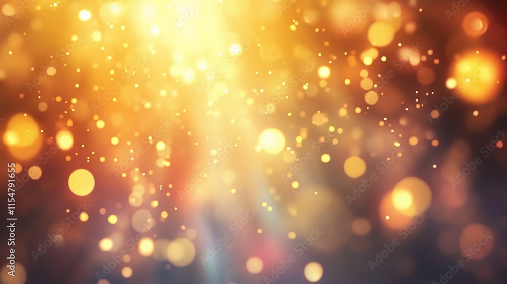 Poster dynamic light trails with soft background for creative projects