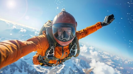 Adventurous Lifestyle: Seeking extreme experiences like climbing mountains or diving into the deep sea, living for the thrill and the satisfaction of embracing adventure.
