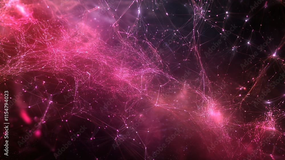 Poster abstract background for science and technology presentations