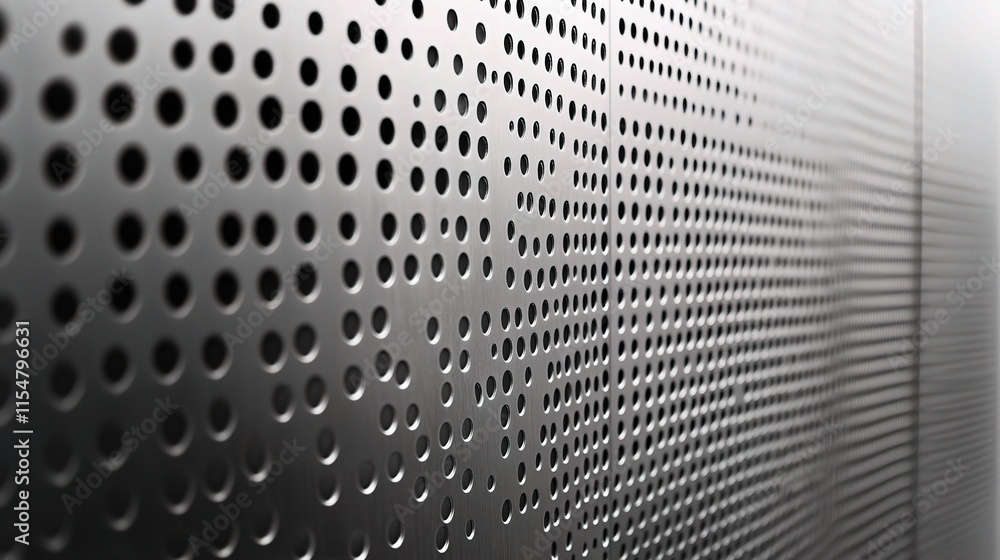 Poster sleek reflective metal texture background with unique patterns