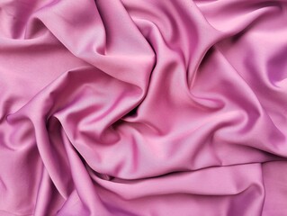 Abstrack pink silk satin texture background. Beautiful wavy soft folds on the surface of the fabric. Teal elegant background with copy space for design